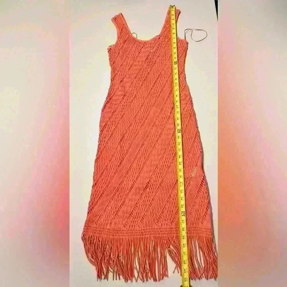 NWT Seafolly Marrakesh Tassel Cover-Up Dress Cinnamon Size‎ S - Picture 12 of 13